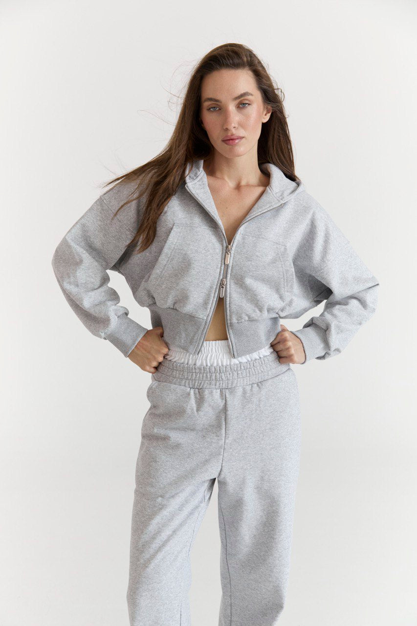 Three-Thread Combed Cotton Tracksuit (100% Cotton)