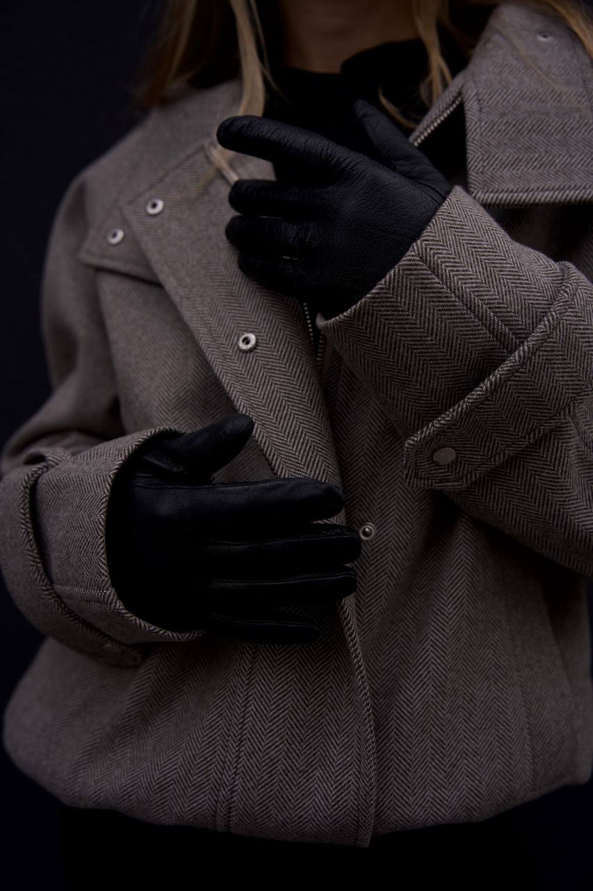 Chocolate Bomber Jacket