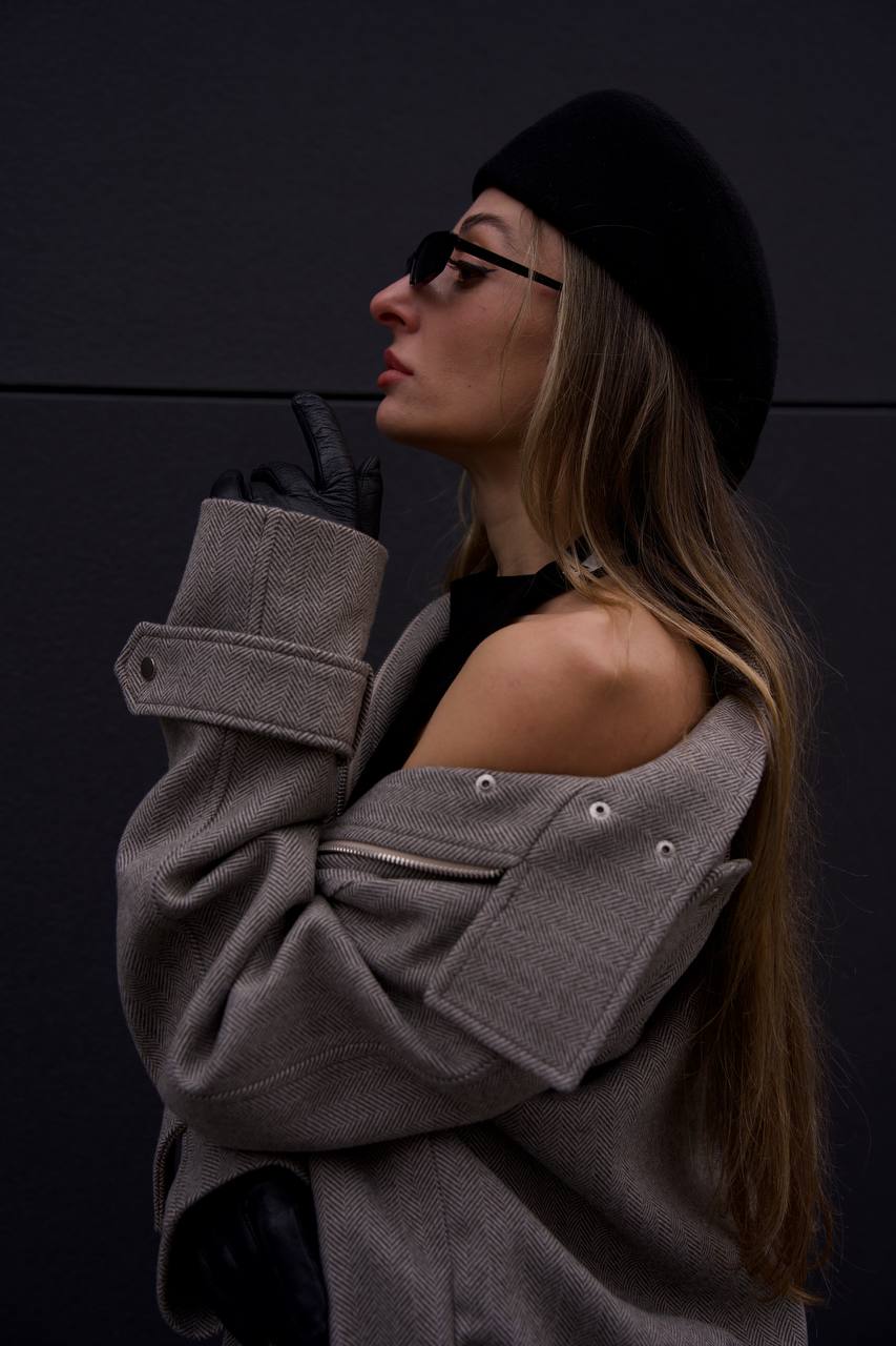 Chocolate Bomber Jacket